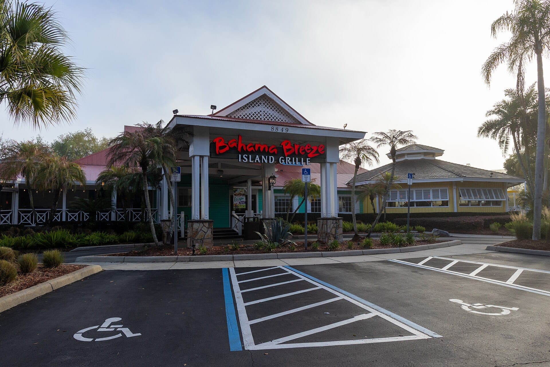 A Bahama Breeze restaurant on International Drive in Orlando, Fla., in March 2026. The North Charleston restaurant is not pictured.