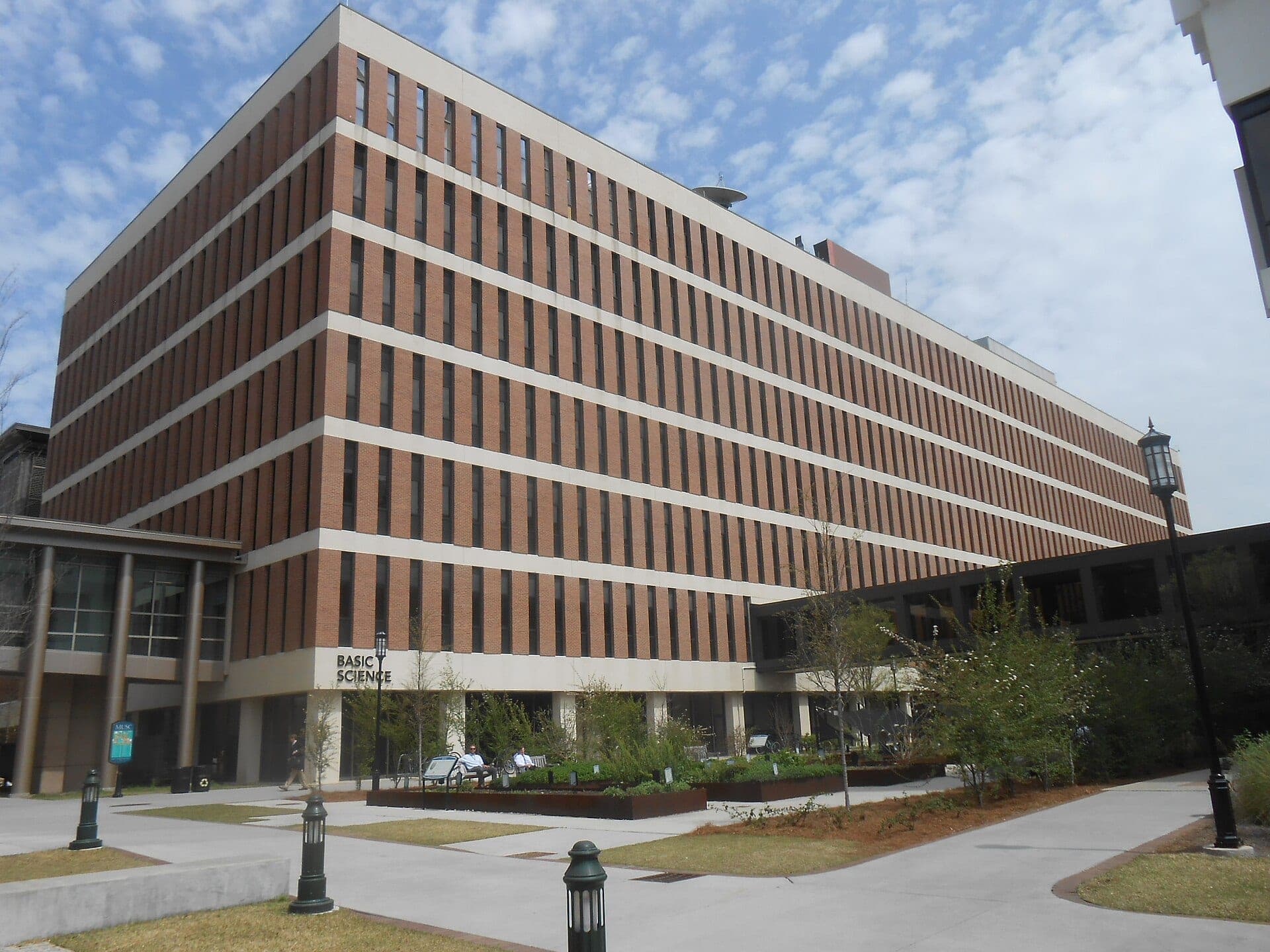 The Basic Science Building on the Medical University of South Carolina's Charleston campus in April 2014. This is a general campus photo and is not tied to MUSC's AI work.