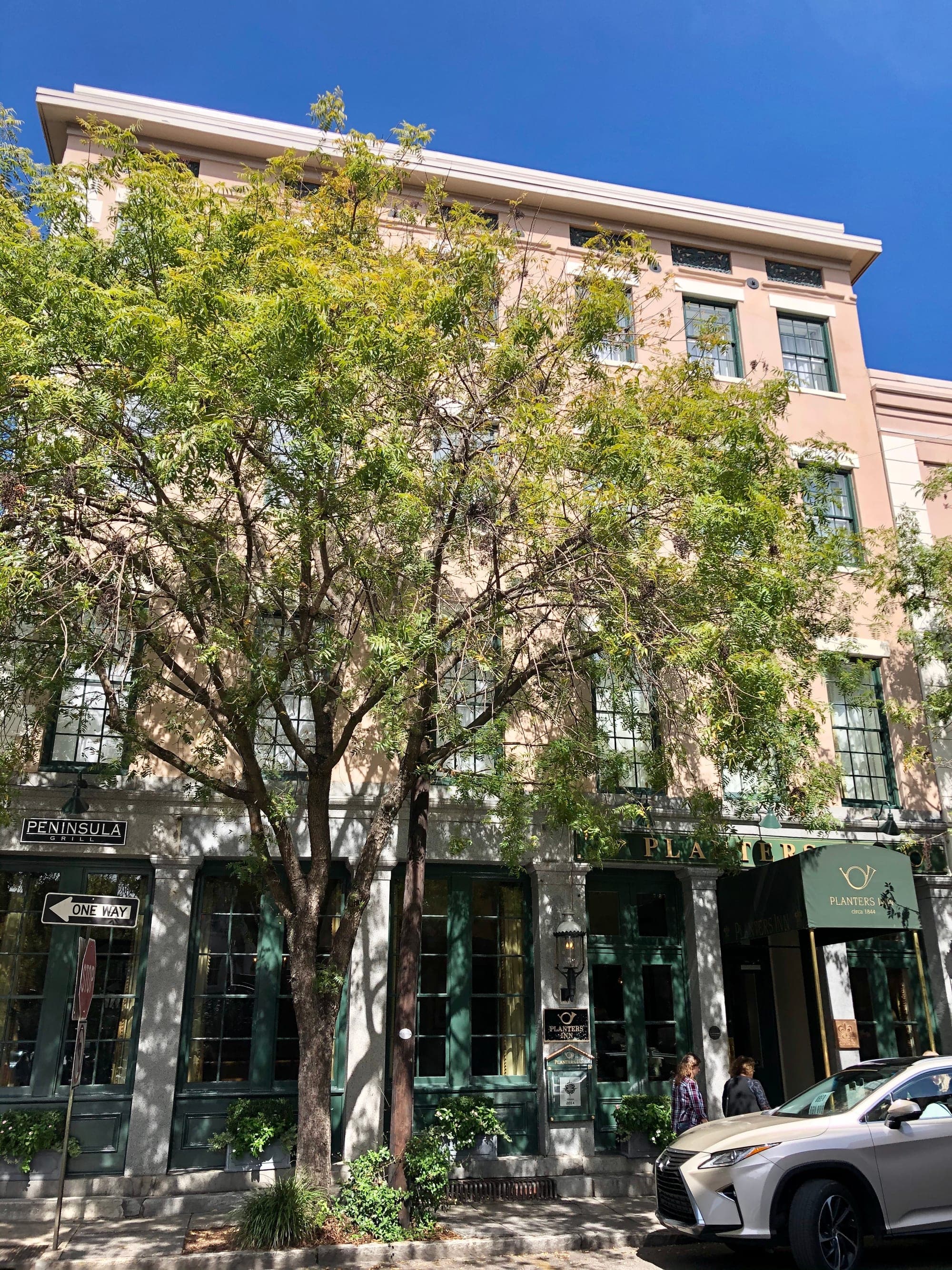 The Planters Inn and its Peninsula Grill restaurant on North Market Street in downtown Charleston in October 2019.